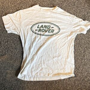 PacSun White Land Rover Tee